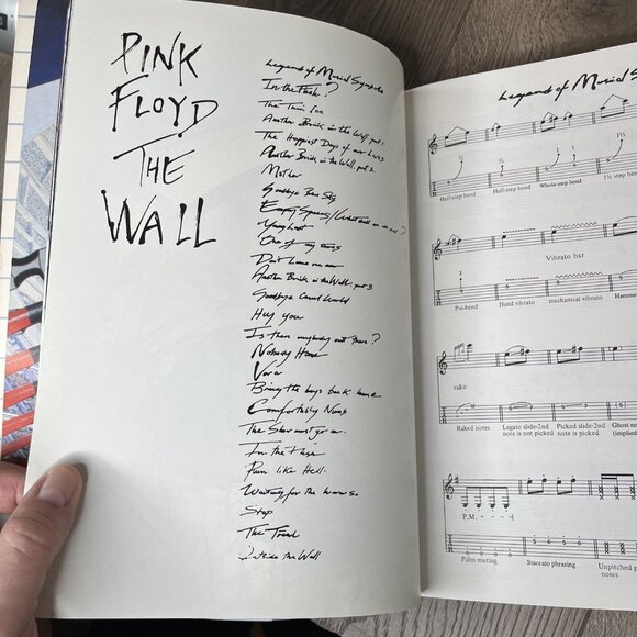 Pink Floyd: The Wall Guitar Tab Edition Paperback Hal Leonard - Picture 5 of 7